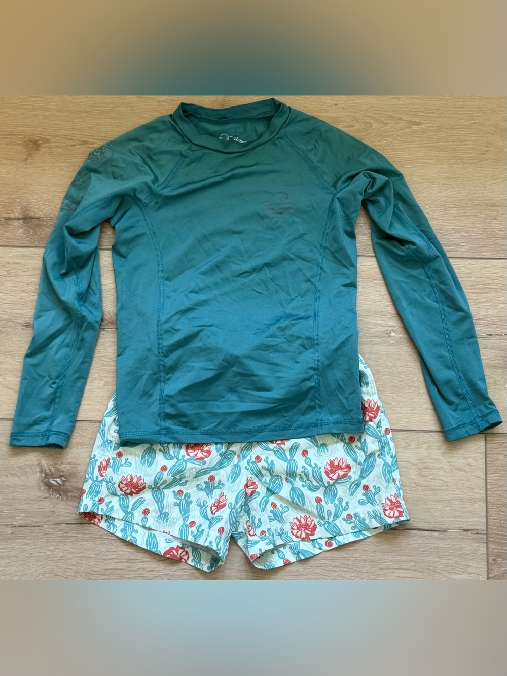 Maamgic Swim Trunks Long Sleeve Rash Guard Top
